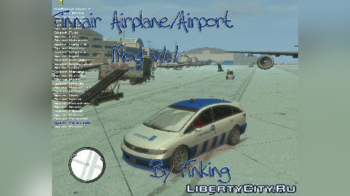 Finnair Airplane/Airport Mod для GTA 4 - Картинка #1