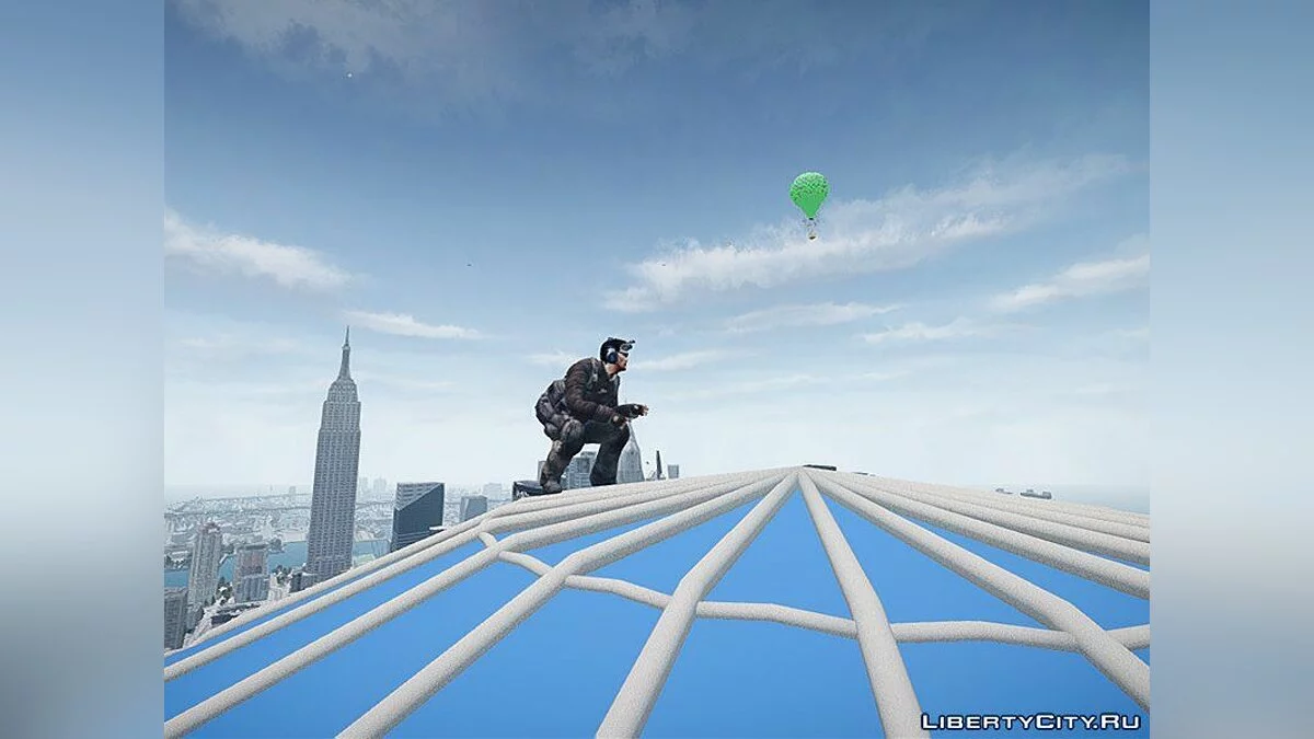 Воздушные шары в небе / GTA 4