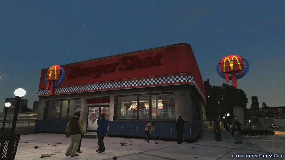 McDonald's mod v3.0 / GTA 4