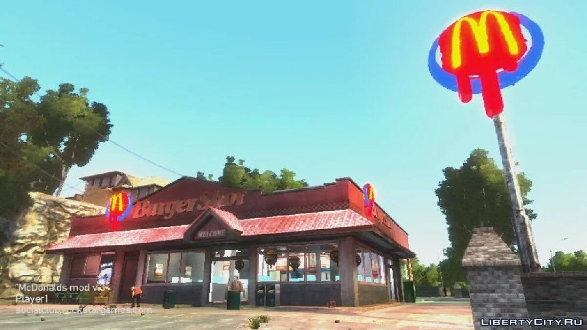 McDonald's mod v.3.0	 / GTA 4