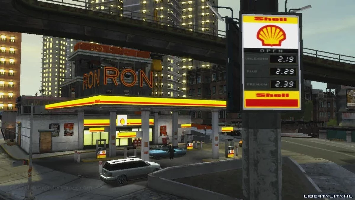 Gas Stations mod v.1 / GTA 4