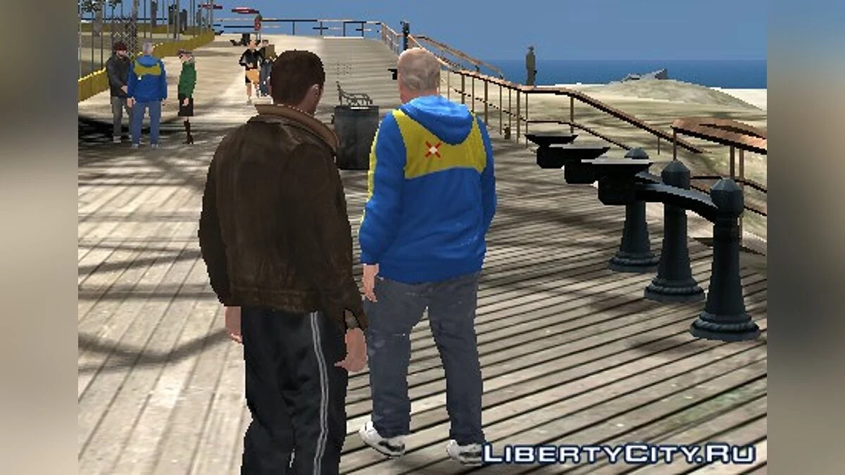 Прицел из геймплейного видео GTA 5 / GTA 4