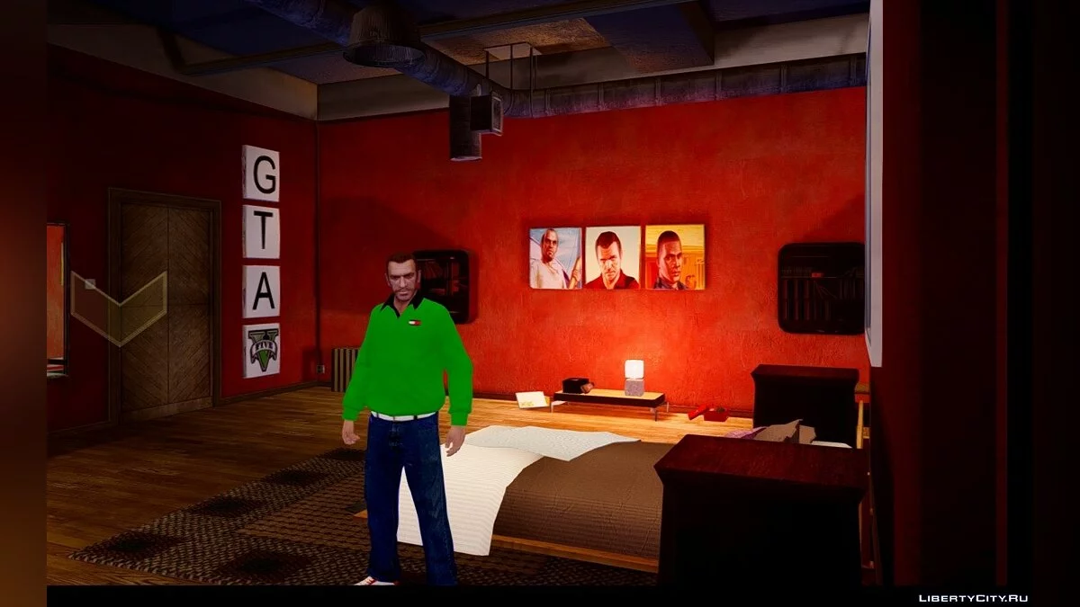 (Для конкурса) Новые плакаты и фото в доме Плейбоя / GTA 4
