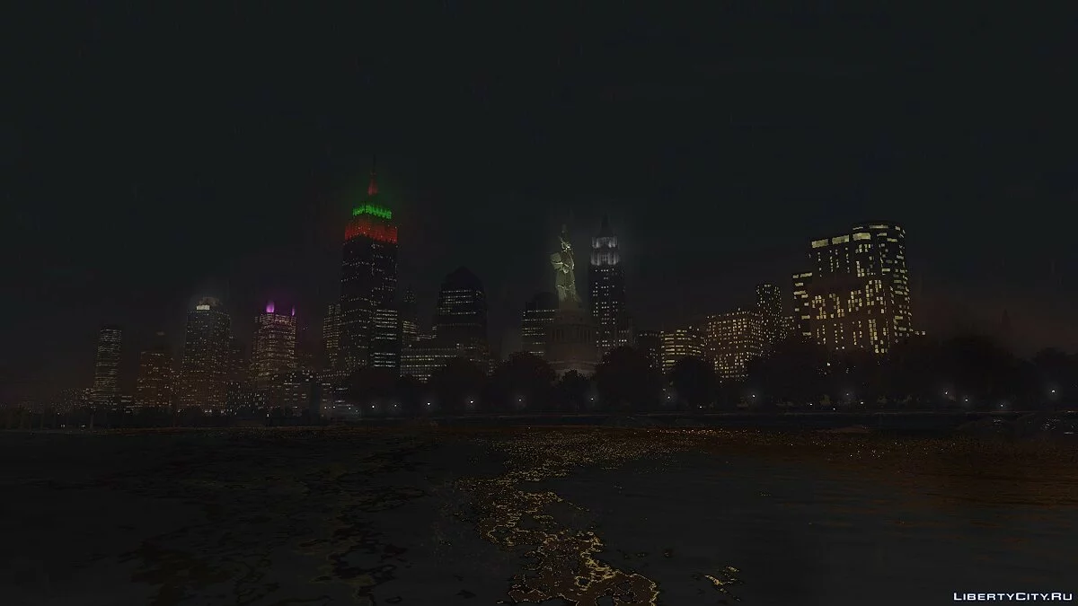 Christmas Rotterdam Tower / GTA 4
