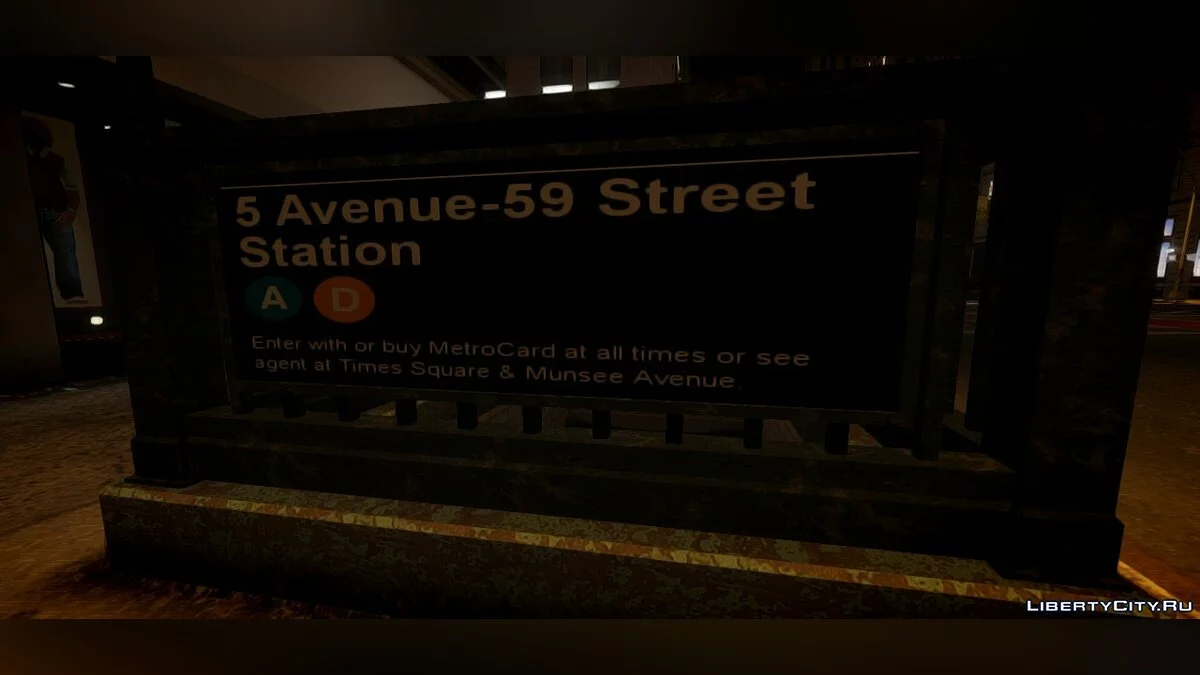 Real New York City Subway 2 / GTA 4