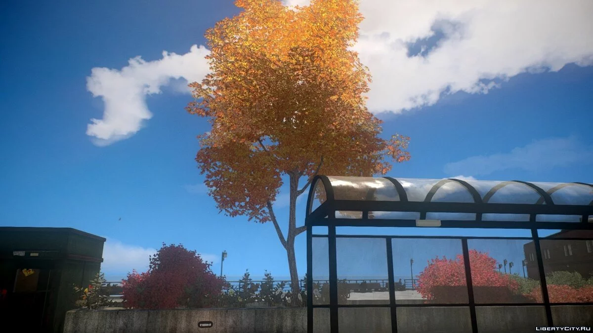 Autumn Vegetation Textures by BisonSales / GTA 4