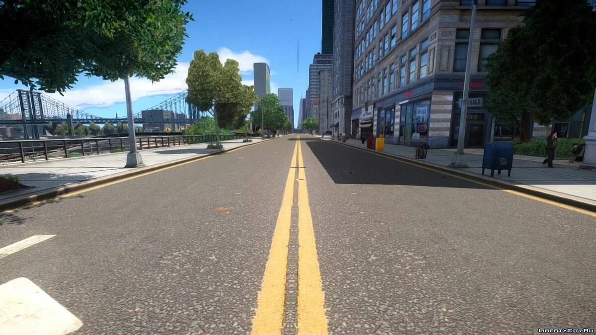 HD roads by toshkaiz / GTA 4