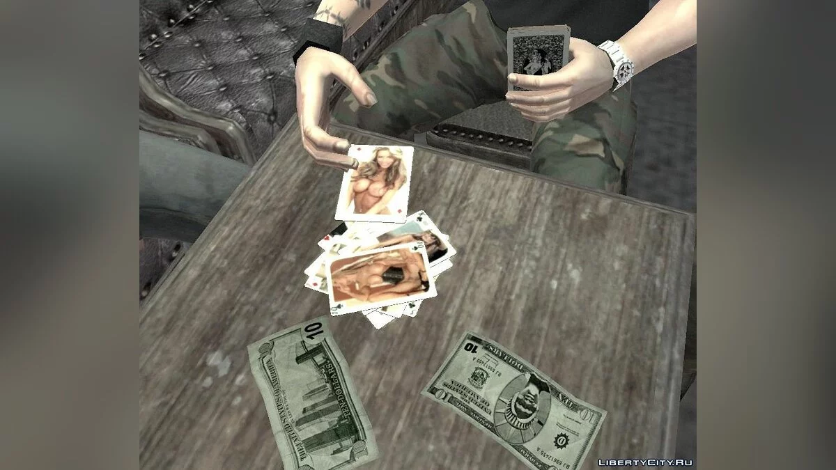 Nude Playing Cards / GTA 4