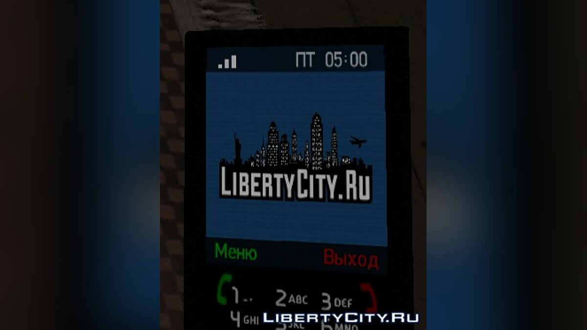 Скачать Тема "LibertyCity" для телефона для GTA 4