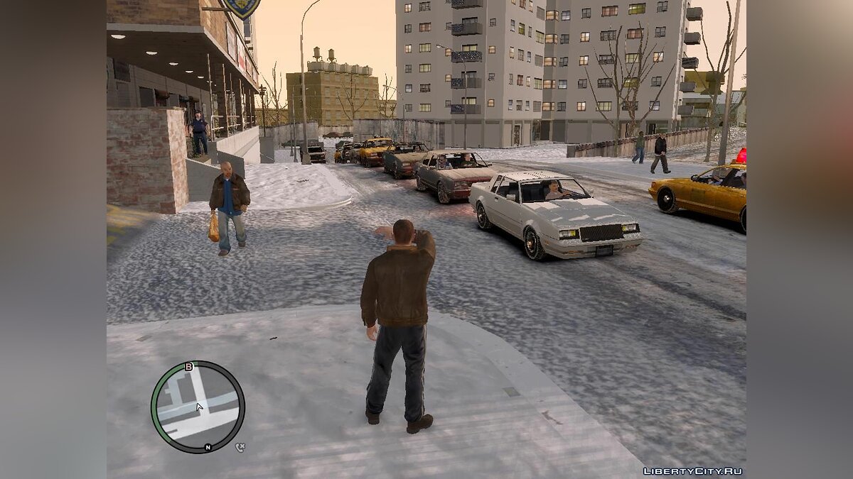 Скачать Winter Liberty для GTA 4