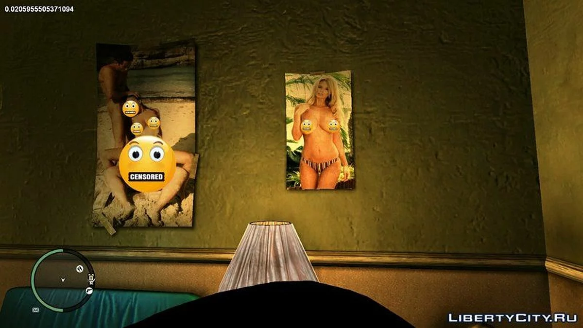 Новые плакаты для дома Нико Беллика / GTA 4