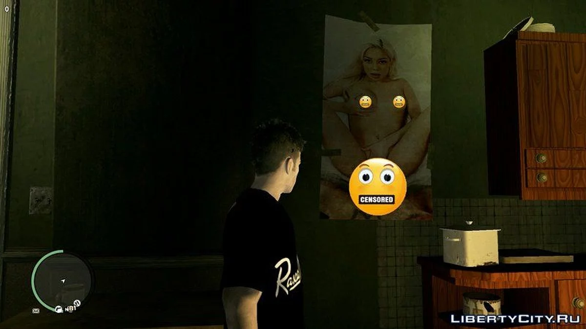 Новые плакаты для дома Нико Беллика / GTA 4