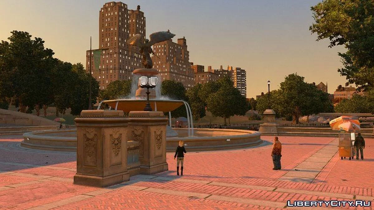 HD текстуры для Миддл-Парка / GTA 4