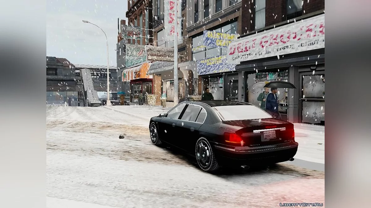 Winter Liberty Props - Зимний мод / GTA 4