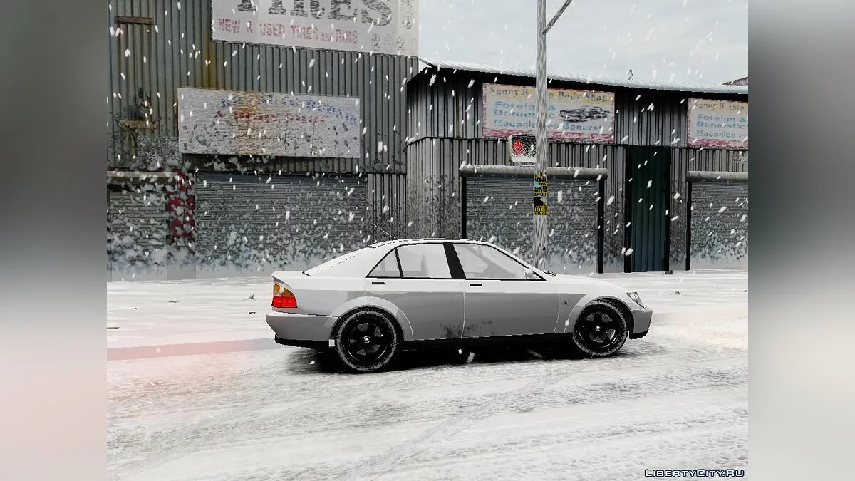 Winter Liberty Props - Зимний мод / GTA 4