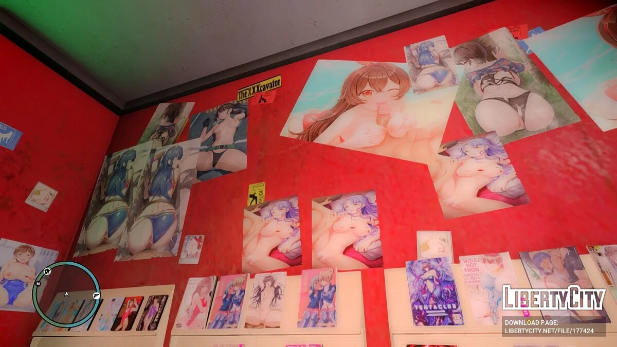 Новые текстуры Doujin / GTA 4