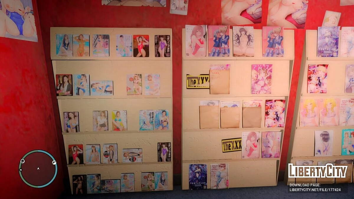 Новые текстуры Doujin / GTA 4