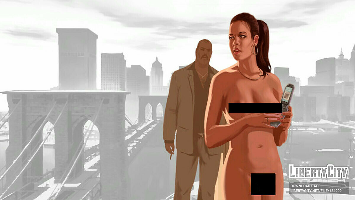 Скачать Загрузочный экран с обнаженными девушками для GTA 4