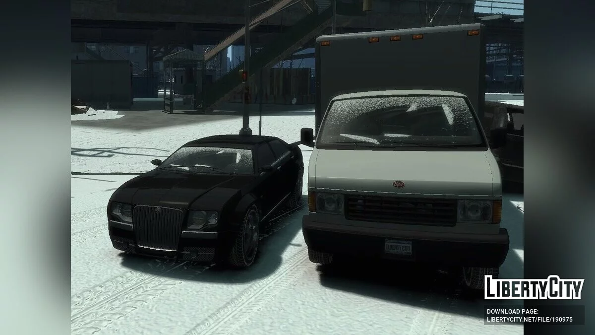 Новые зимние стекла для машин / GTA 4