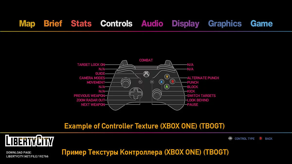 Кнопки от Xbox One/Series / GTA 4