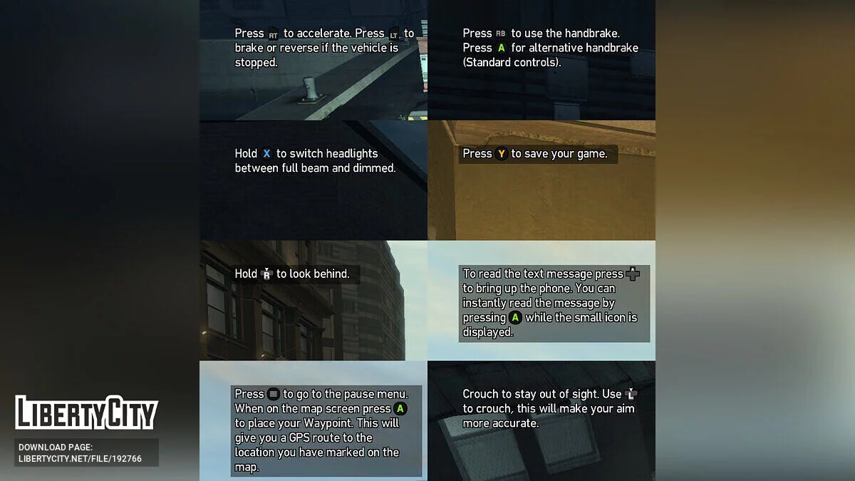 Кнопки от Xbox One/Series / GTA 4