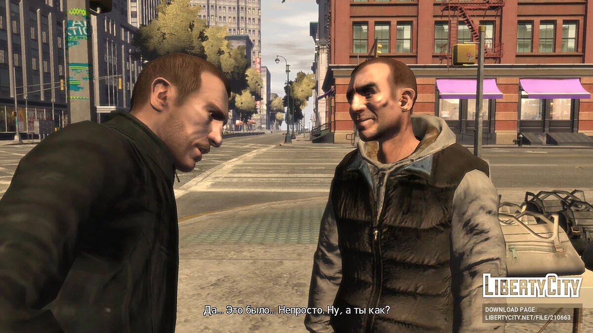 Улучшенные текстуры для Нико Беллика / GTA 4
