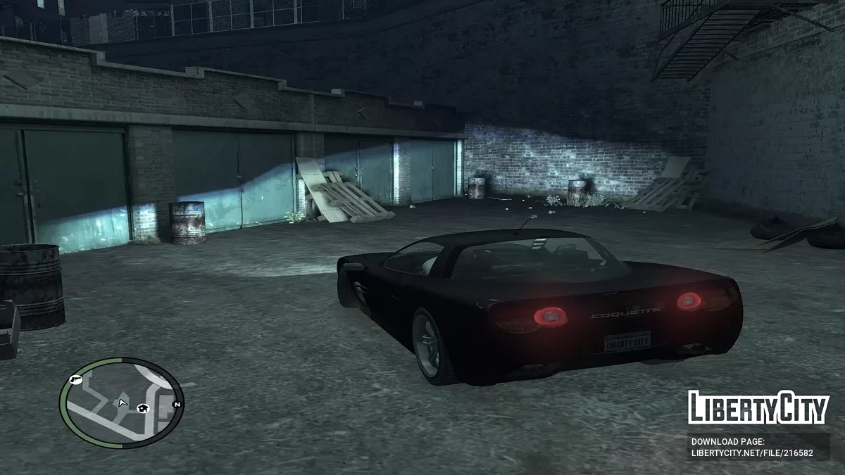 Реалистичный эффект освещения от машины / GTA 4