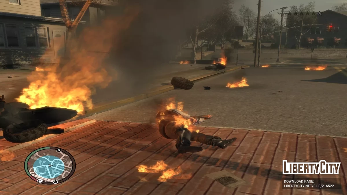 Реальный огонь / GTA 4