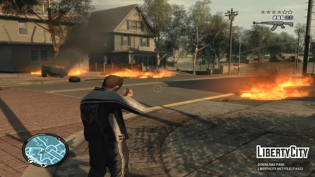 Реальный огонь / GTA 4