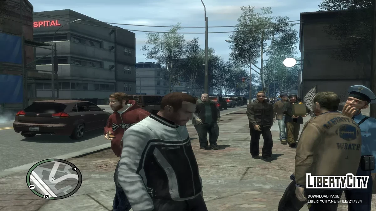 Улучшенные пешеходы / GTA 4