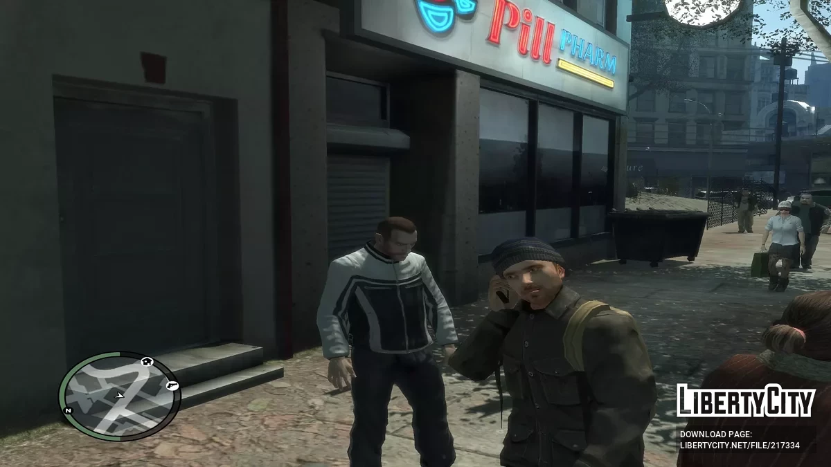 Улучшенные пешеходы / GTA 4