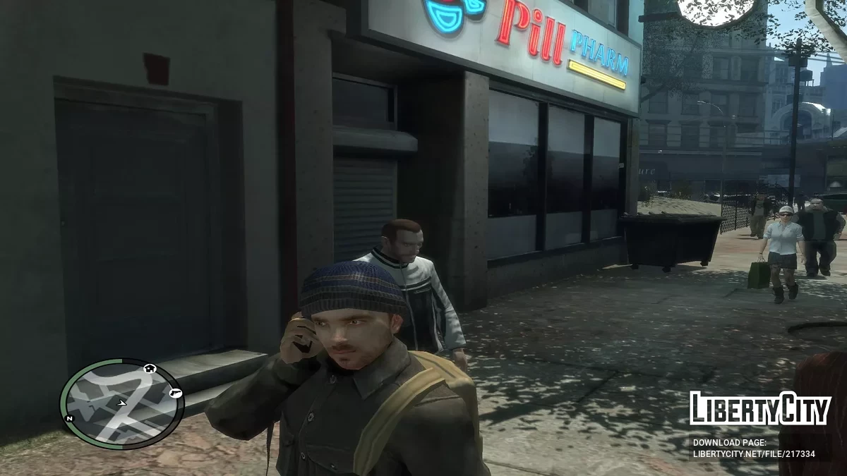 Улучшенные пешеходы / GTA 4