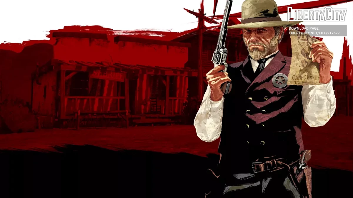 Меню и загрузочные экраны в стиле Red Dead Redemption / GTA 4