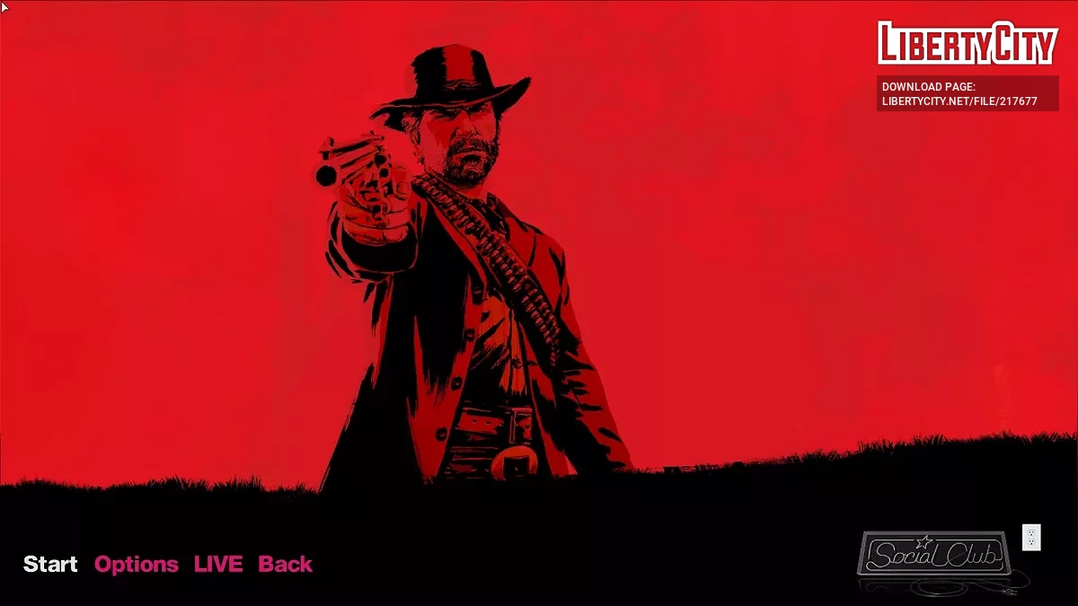 Меню и загрузочные экраны в стиле Red Dead Redemption / GTA 4