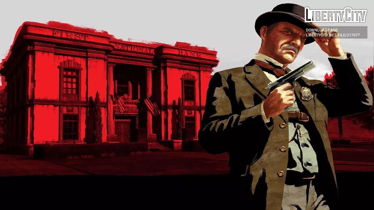 Меню и загрузочные экраны в стиле Red Dead Redemption / GTA 4