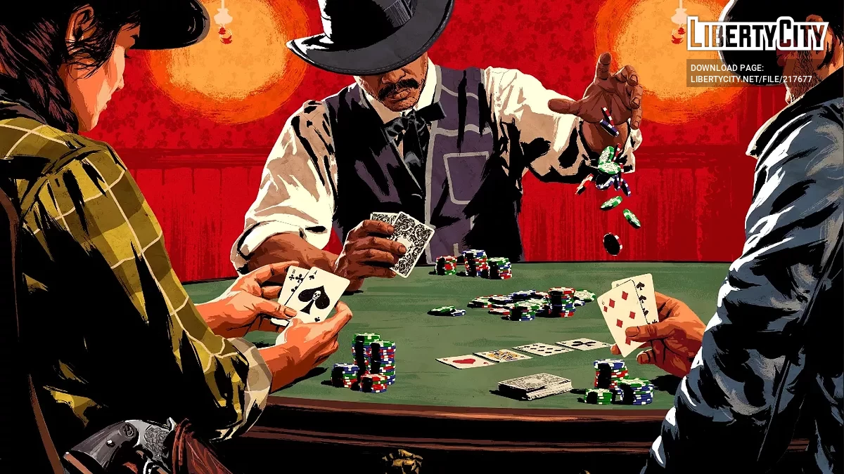 Меню и загрузочные экраны в стиле Red Dead Redemption / GTA 4