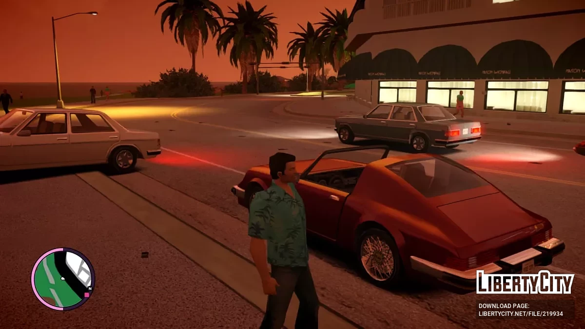 Мой личный ретекстур авто для GTA Vice City Nextgen Edition / GTA 4