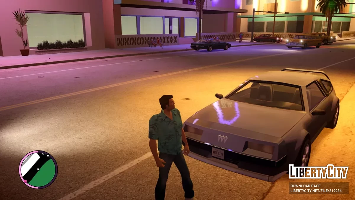 Мой личный ретекстур авто для GTA Vice City Nextgen Edition / GTA 4