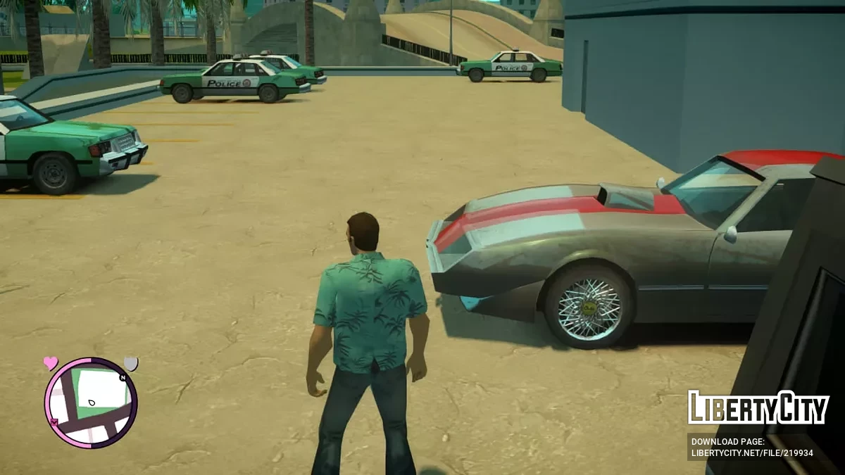Мой личный ретекстур авто для GTA Vice City Nextgen Edition / GTA 4