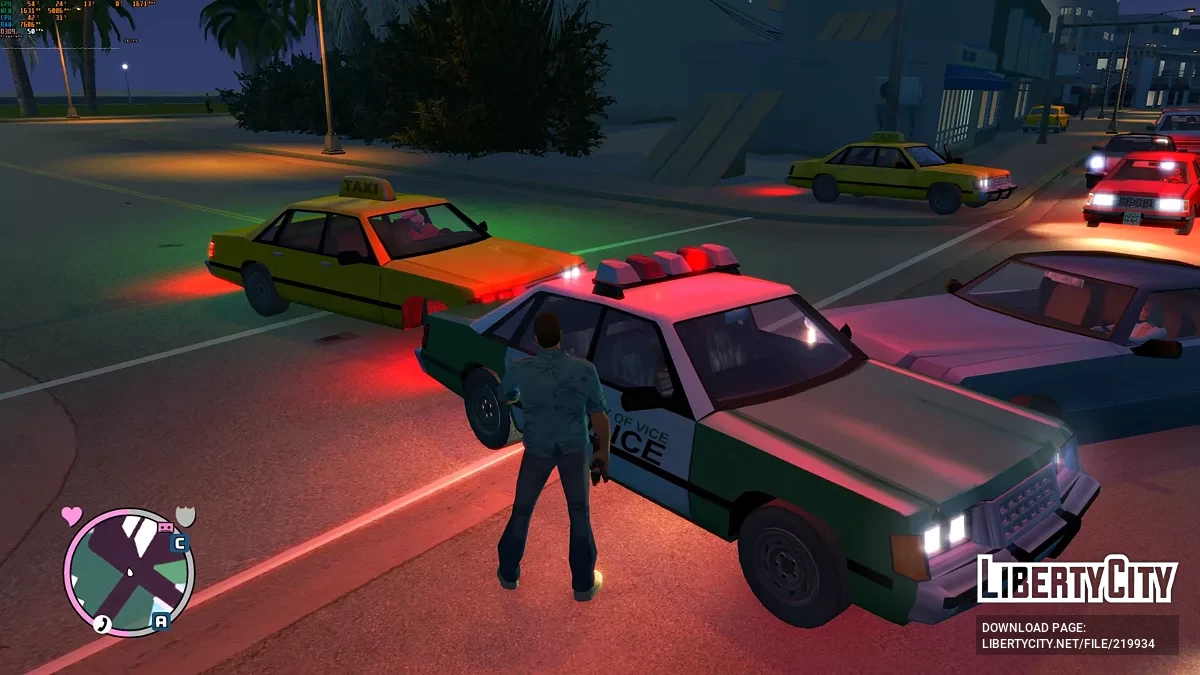 Мой личный ретекстур авто для GTA Vice City Nextgen Edition / GTA 4