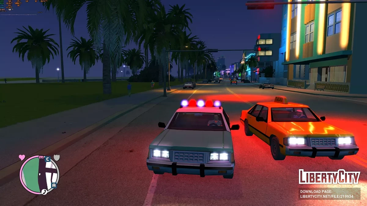 Мой личный ретекстур авто для GTA Vice City Nextgen Edition / GTA 4