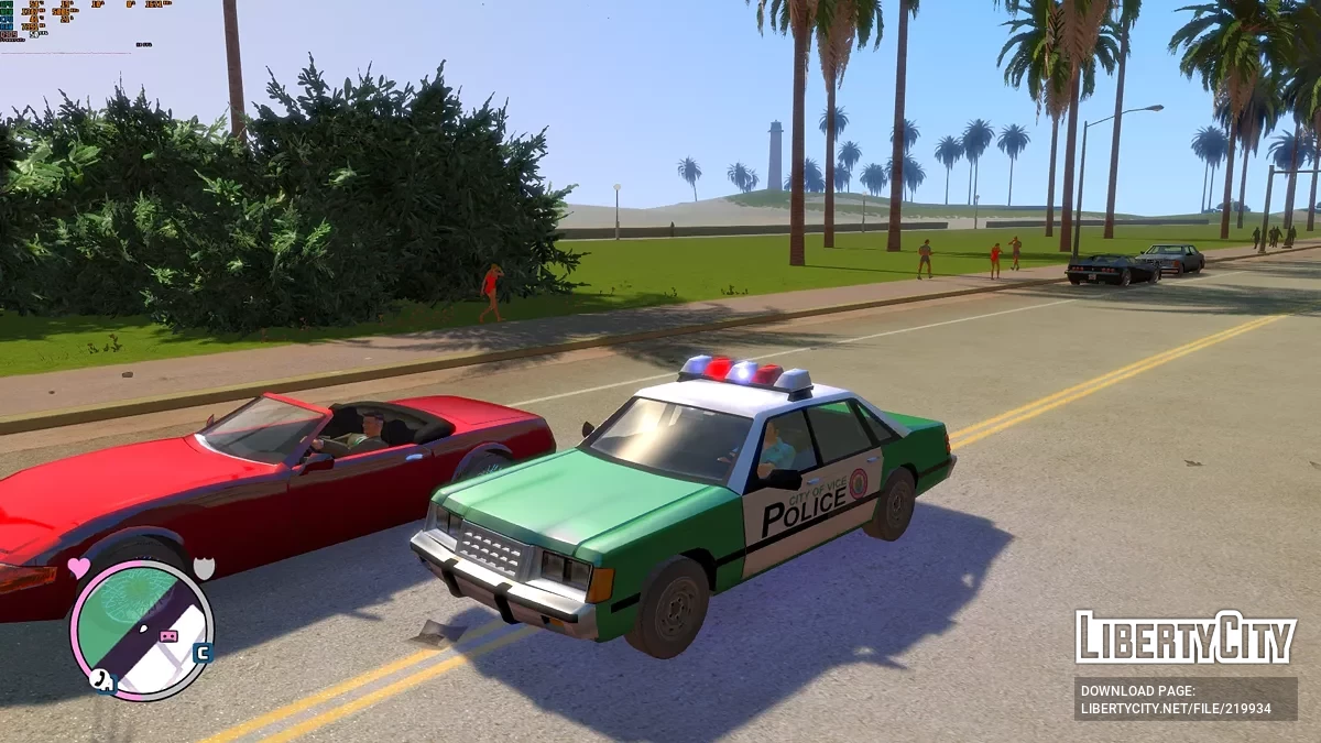 Мой личный ретекстур авто для GTA Vice City Nextgen Edition / GTA 4