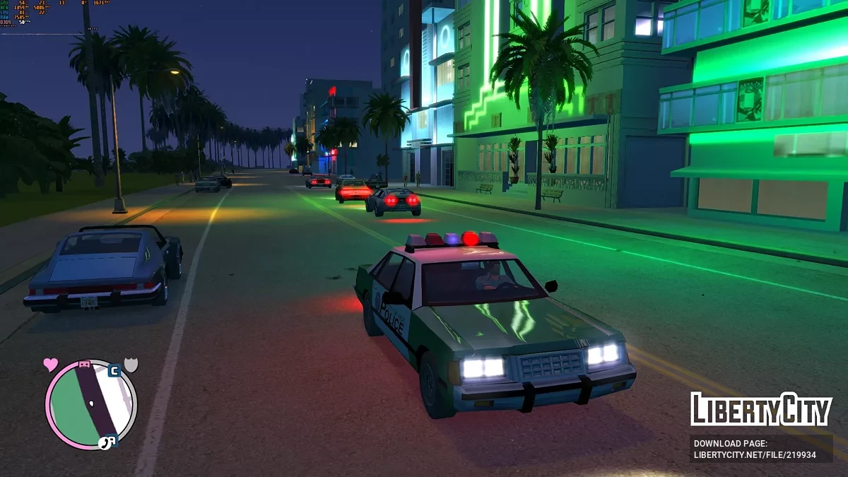 Мой личный ретекстур авто для GTA Vice City Nextgen Edition / GTA 4
