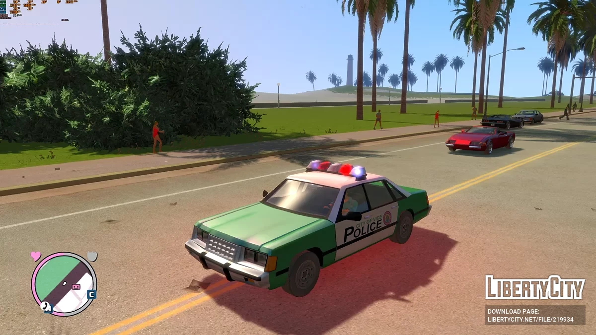 Мой личный ретекстур авто для GTA Vice City Nextgen Edition / GTA 4