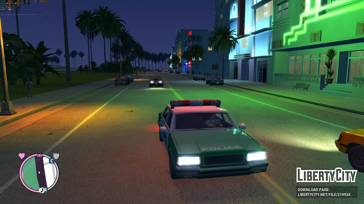 Мой личный ретекстур авто для GTA Vice City Nextgen Edition / GTA 4