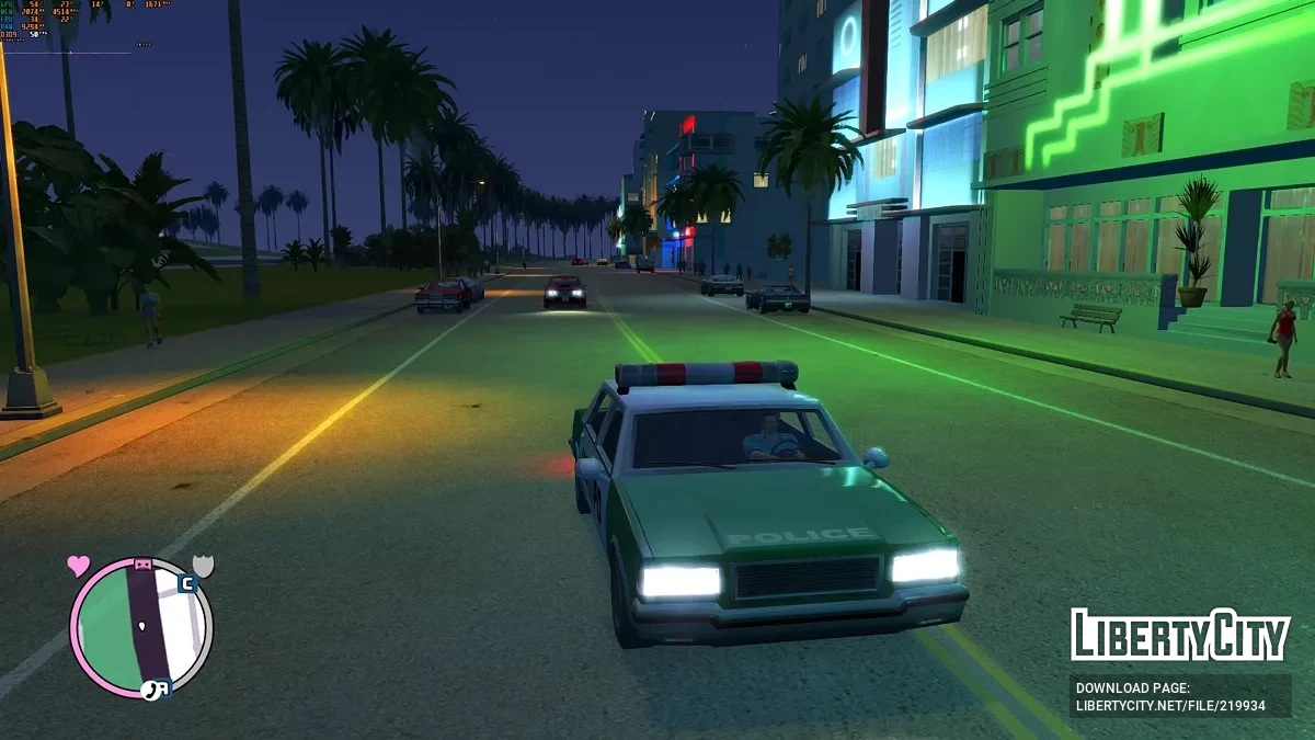 Мой личный ретекстур авто для GTA Vice City Nextgen Edition / GTA 4