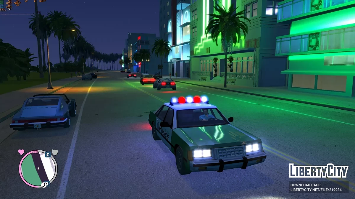 Мой личный ретекстур авто для GTA Vice City Nextgen Edition / GTA 4