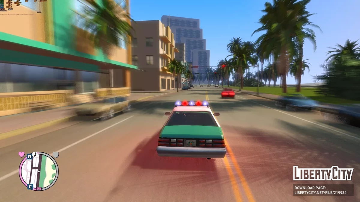 Мой личный ретекстур авто для GTA Vice City Nextgen Edition / GTA 4