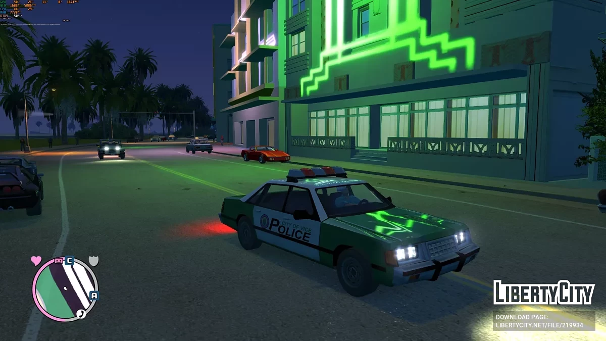 Мой личный ретекстур авто для GTA Vice City Nextgen Edition / GTA 4