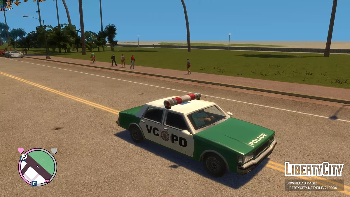 Мой личный ретекстур авто для GTA Vice City Nextgen Edition / GTA 4